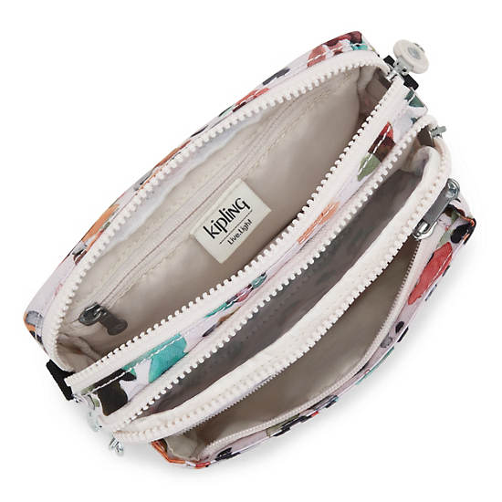 Kipling Abanu Multi Printed Convertible Crossbodytassen Gekleurd | BE 1030IL